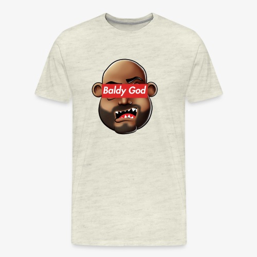 BALDY GOD - Men's Premium T-Shirt