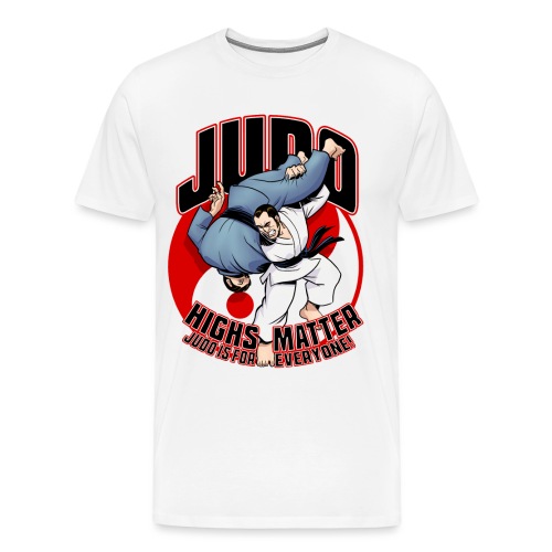 Judo shirt Highs Matter - Men's Premium T-Shirt