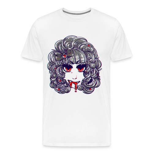 monstergirl shirt copy 1 png - Men's Premium T-Shirt