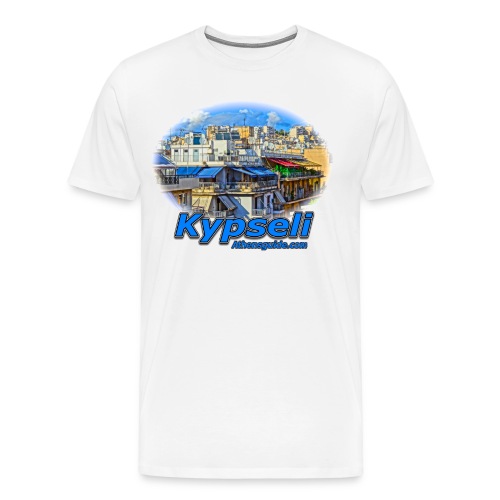 Kypseli apartments jpg - Men's Premium T-Shirt