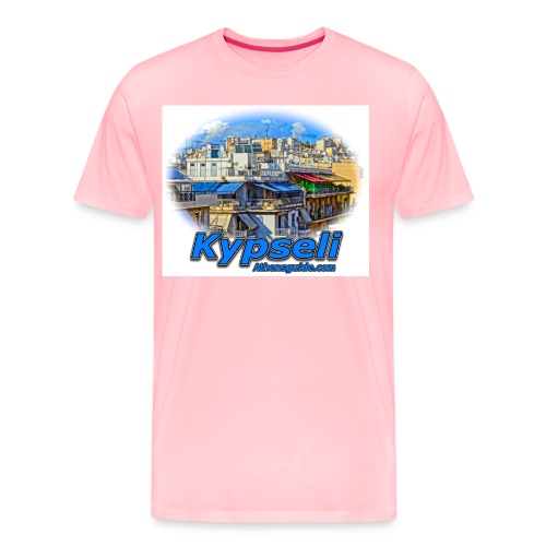 Kypseli apartments jpg - Men's Premium T-Shirt