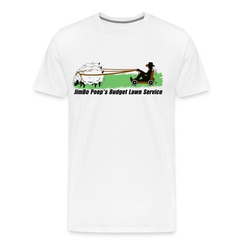 JimBo Peep's Budget Lawn Service - Men's Premium T-Shirt