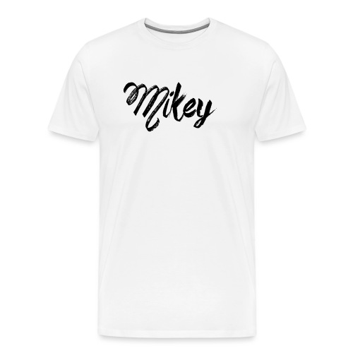 MikeyPlayz Classic (White) - Men's Premium T-Shirt
