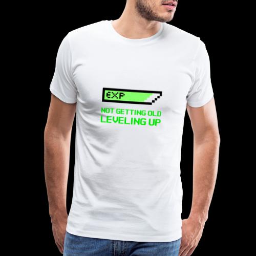 Not Getting Old - Leveling Up - Men's Premium T-Shirt