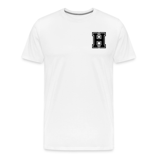hustle official varsity apparel - Men's Premium T-Shirt