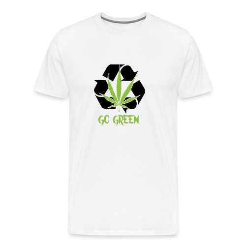 Go Green - Men's Premium T-Shirt