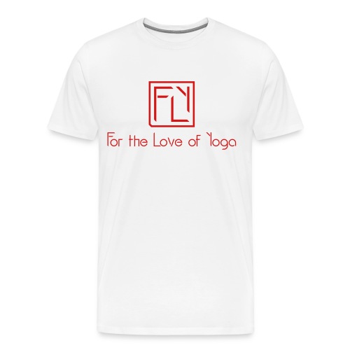 For the Love of Yoga - Men's Premium T-Shirt
