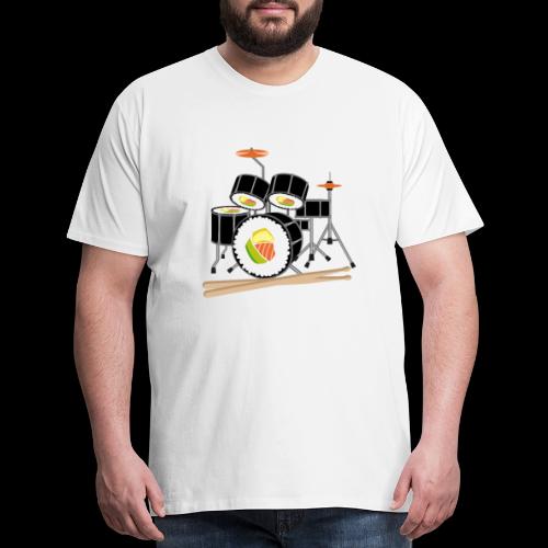 Sushi Roll Drum Set - Men's Premium T-Shirt