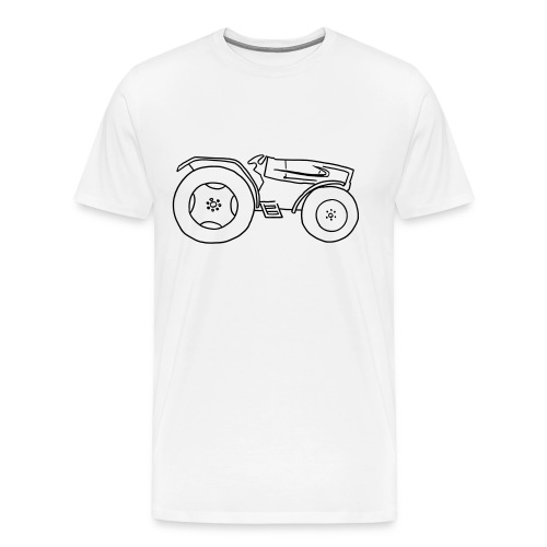 convertible tractor - Men's Premium T-Shirt