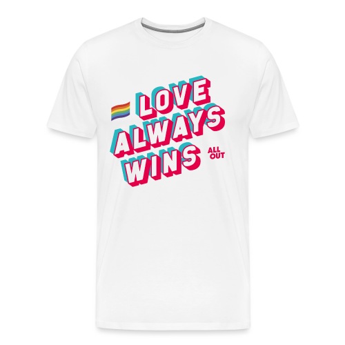Love Always Wins - Men's Premium T-Shirt