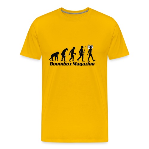 Evolution of Man Black - Men's Premium T-Shirt