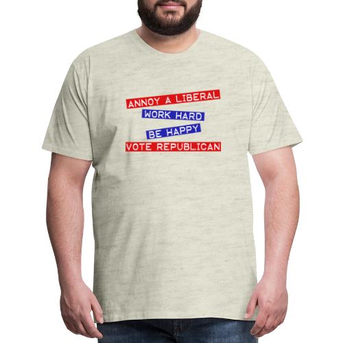 ANNOY A LIBERAL - Men's Premium T-Shirt