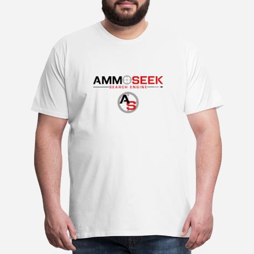 AmmoSeek Combo Logo Black - Men's Premium T-Shirt