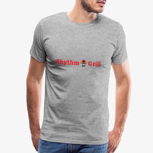 Rhythm Grill word logo - Men's Premium T-Shirt