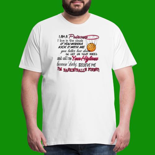 BASKETBALL finest - Men's Premium T-Shirt