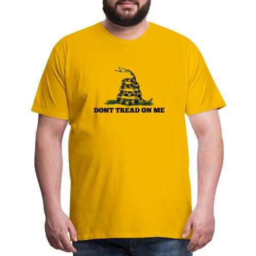 GADSDEN 1 COLOR - Men's Premium T-Shirt