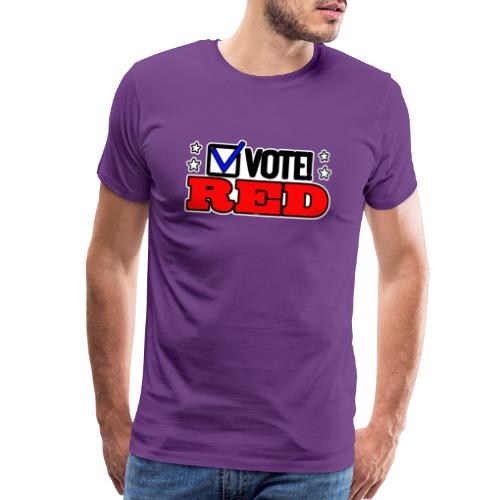 VOTE RED - Men's Premium T-Shirt