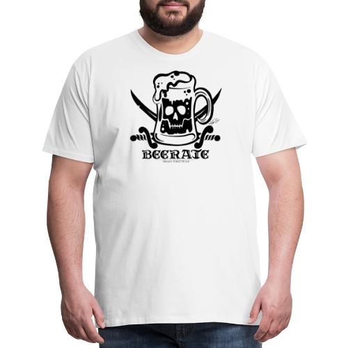 Beerate - black - Men's Premium T-Shirt