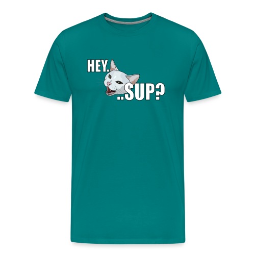 heysupfinal - Men's Premium T-Shirt