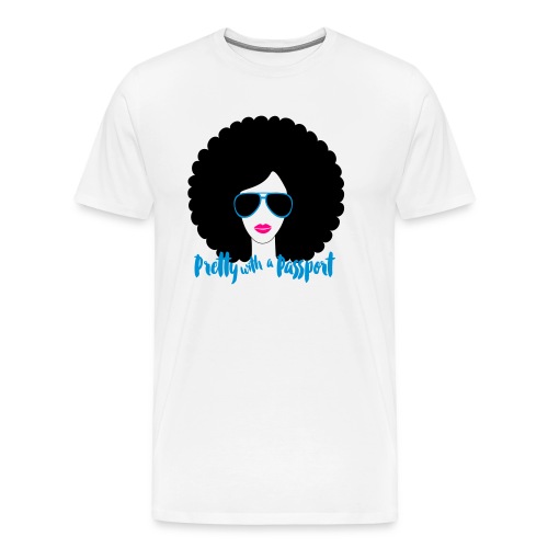 Afro fabulous travel t shirt - Men's Premium T-Shirt
