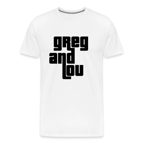 greg and lou title - Men's Premium T-Shirt