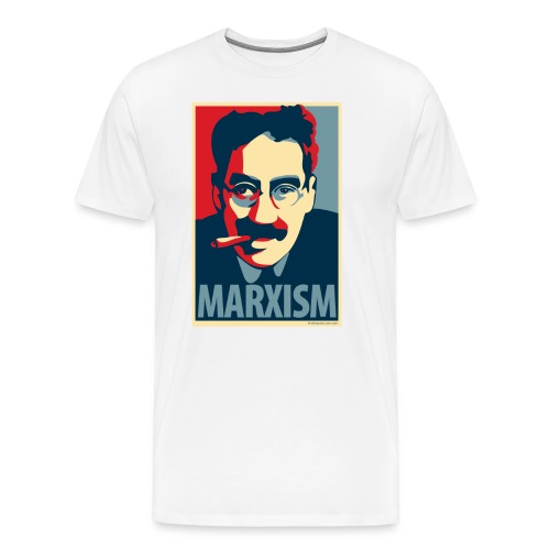 Marxism: Obama Poster Parody - Men's Premium T-Shirt