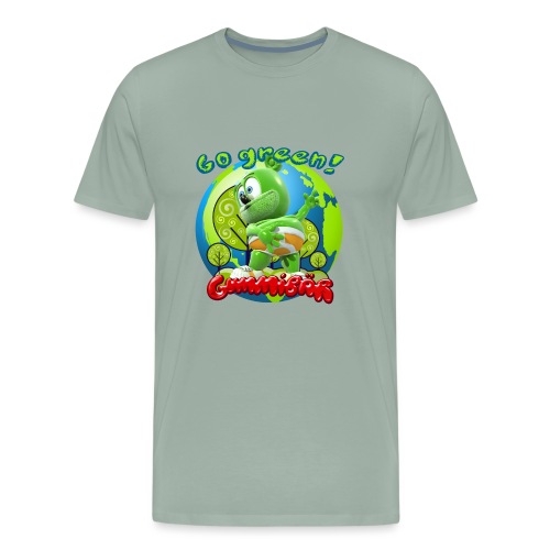 Gummibär Go Green Earth Day Earth - Men's Premium T-Shirt