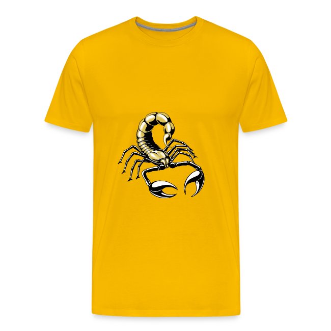 scorpion - gold - yellow