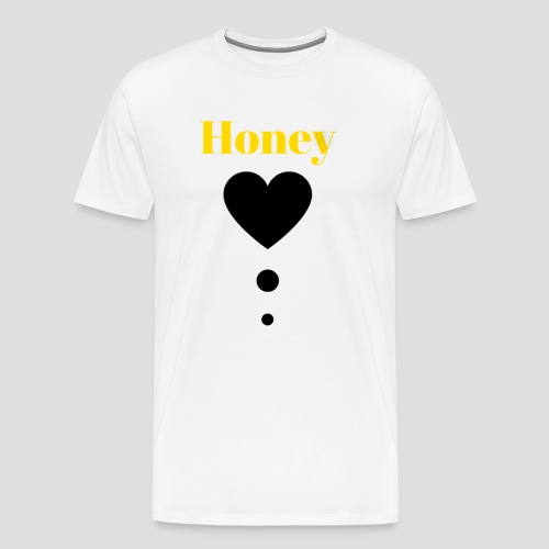 Honey Baby (black and yellow) - Men's Premium T-Shirt
