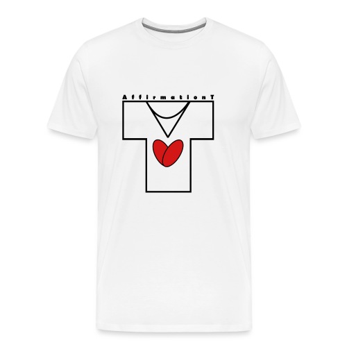 AffirmationT logo - Men's Premium T-Shirt
