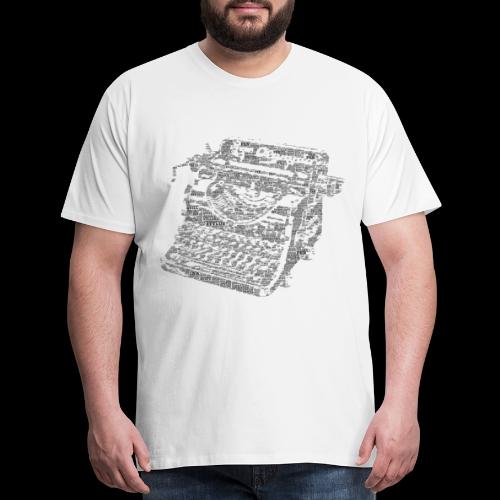 Typewritten Logophile - Men's Premium T-Shirt