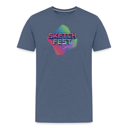 SketchFest2016 Tshirt 2500x2500 png - Men's Premium T-Shirt