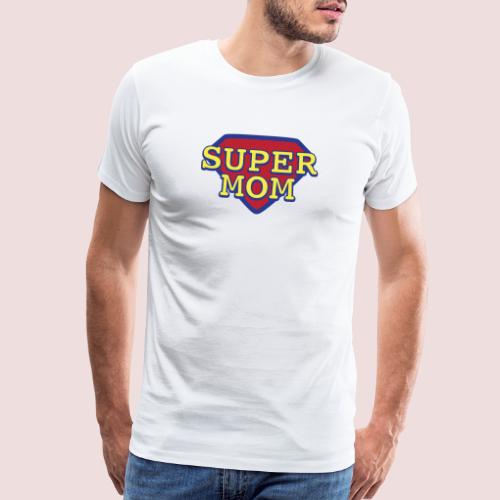 Supermom Mother's day Customizable design colors - Men's Premium T-Shirt