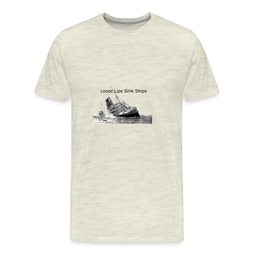 Enron Scandal Joke - Men's Premium T-Shirt