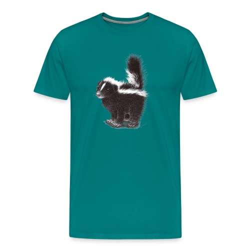 Cool cute funny Skunk - Men's Premium T-Shirt