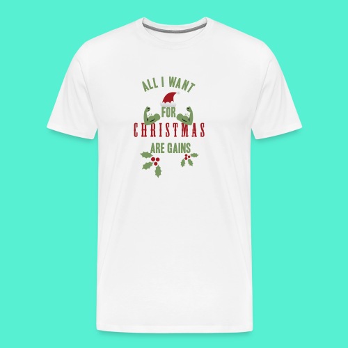 All i want for christmas - Men's Premium T-Shirt