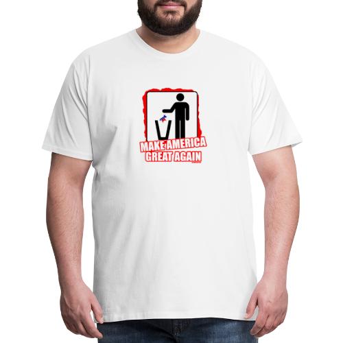 MAGA TRASH DEMS - Men's Premium T-Shirt