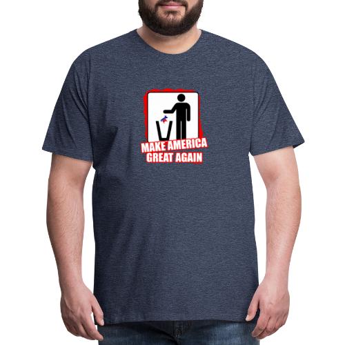 MAGA TRASH DEMS - Men's Premium T-Shirt