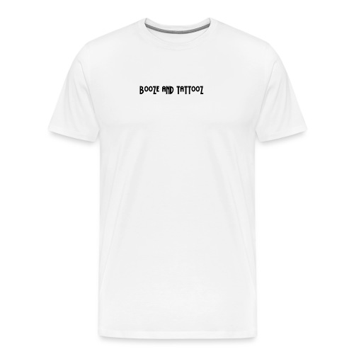 Booze And Tattooz - Men's Premium T-Shirt