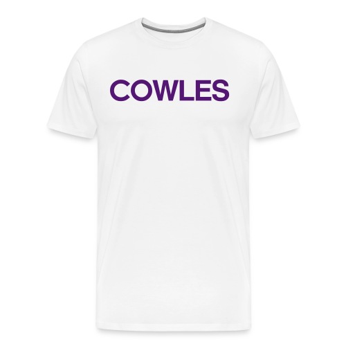 Cowles Text Only - Men's Premium T-Shirt