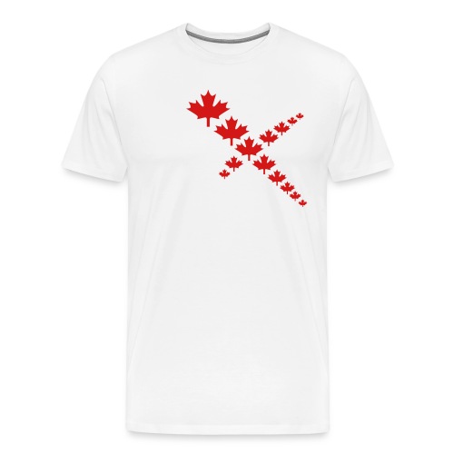 Maple Leafs Cross - Men's Premium T-Shirt