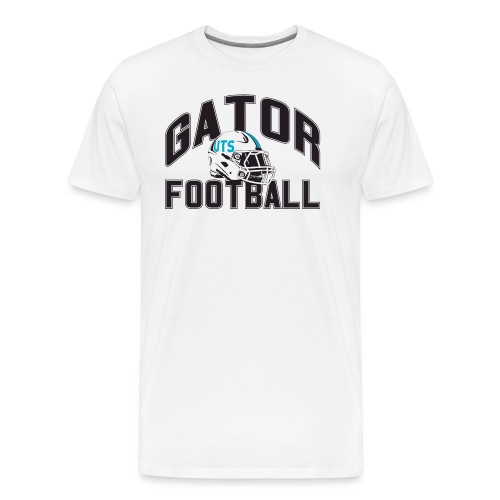 helmetgatorfootballarchedlightshirt2015 - Men's Premium T-Shirt