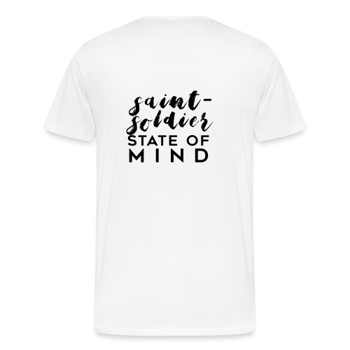 saint-soldier state of mind - Men's Premium T-Shirt