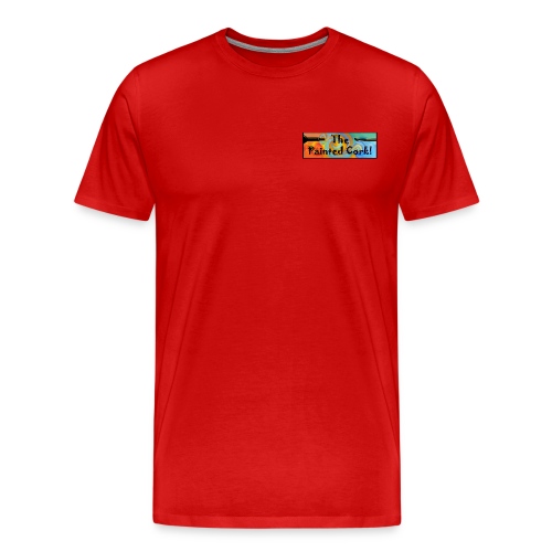 new Headerlogo brush and - Men's Premium T-Shirt