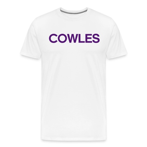 Cowles Text Only - Men's Premium T-Shirt