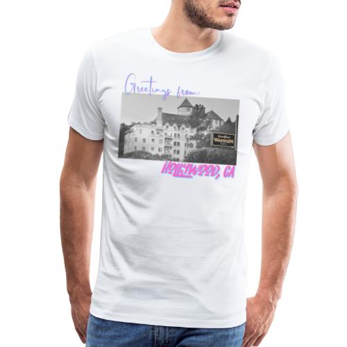 GREETINGS FROM HOLLYWOOD - Men's Premium T-Shirt