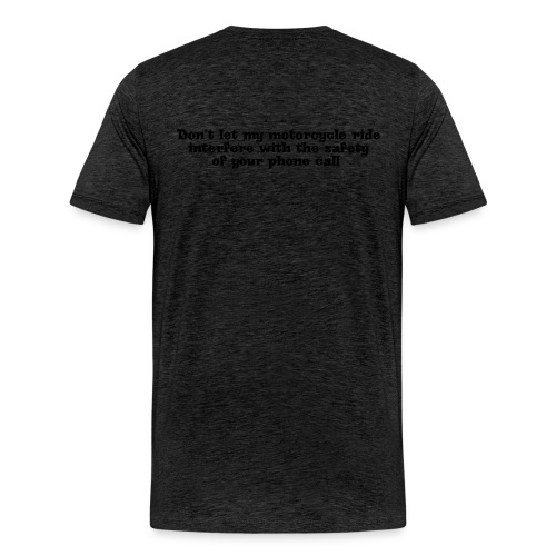 phonecallblack - Men's Premium T-Shirt