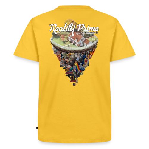 Reality Prime (On White, Back Facing) - Men's Premium T-Shirt