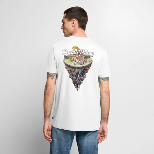 Reality Prime (On White, Back Facing)
