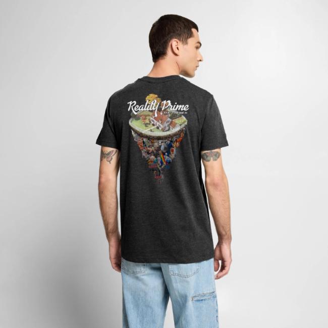 Reality Prime (On White, Back Facing)